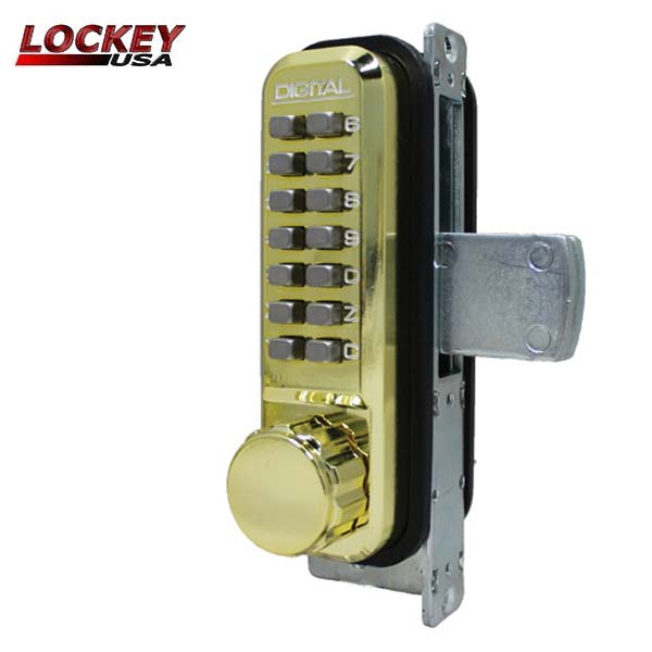 Lockey - 2900 - Narrow-Stile Mechanical Keypad Keyless Bolt - UHS Hardware