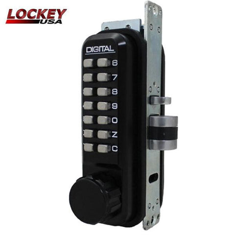 Lockey - 2930 - Narrow-Stile Mechanical Keypad Keyless Knob - Passage - Single Combination - UHS Hardware