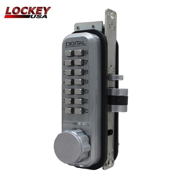 Lockey - 2930 - Narrow-Stile Mechanical Keypad Keyless Knob - Passage - Single Combination - UHS Hardware
