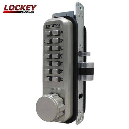 Lockey - 2930 - Narrow-Stile Mechanical Keypad Keyless Knob - Passage - Single Combination - UHS Hardware