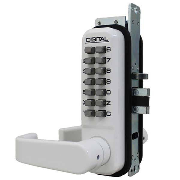 Lockey - 2985 - Narrow Stile - Mechanical Keypad - Keyless Lever Lock - Passage - UHS Hardware