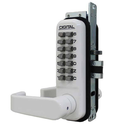 Lockey - 2985 - Narrow Stile - Mechanical Keypad - Keyless Lever Lock - Passage - UHS Hardware