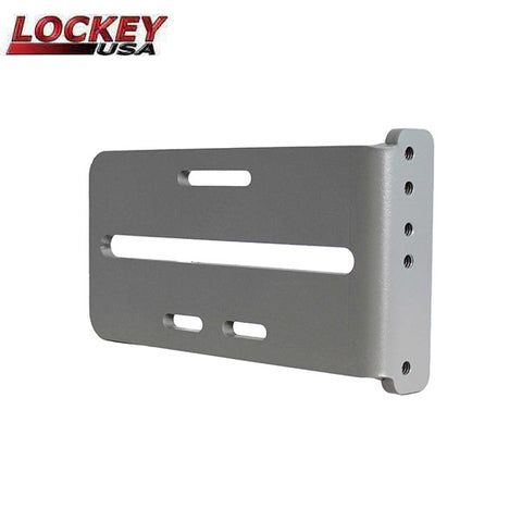 Lockey - PS-SB - Adjustable Strike Bracket for Panic Bars - Powder Coated - Silver