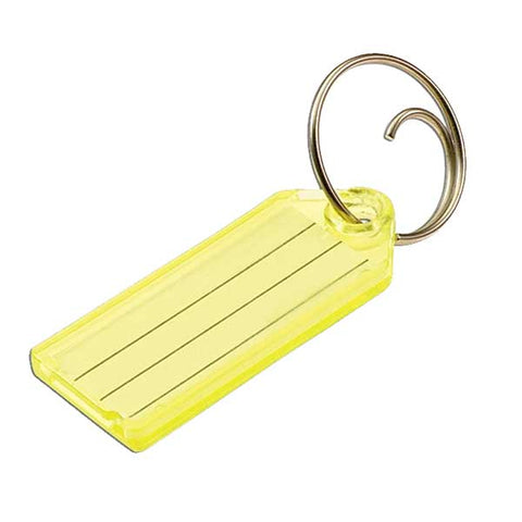 LuckyLine - 12302 - Key Tag with Tang Ring - Assorted Colors (2 Pack) - UHS Hardware