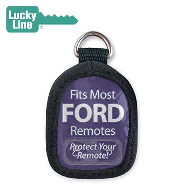 LuckyLine - 48801 - Remote Skins - Ford - Black - UHS Hardware