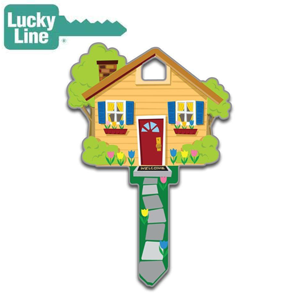 LuckyLine - B105K - Key Shapes - Home - Kwikset - KW1 - 5 Pack - UHS Hardware