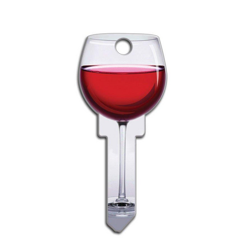 LuckyLine - B108S - Key Shapes - Red Wine - Schlage - SC1 - 5 Pack - UHS Hardware