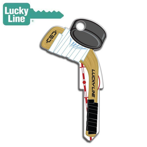 LuckyLine - B130S - Key Shapes - Hockey - Schlage - SC1 - 5 Pack - UHS Hardware