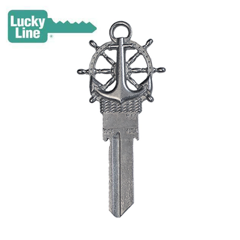 LuckyLine - B304S - Key Shapes - Forged Anchor - Schlage - SC1 - 5 Pack - UHS Hardware