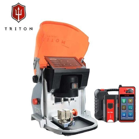 Triton - Plus - Automatic Key Cutting Machine - One Machine Does It All (Automotive Edition) + FREE Autel KM100 Universal Key Generator Kit - UHS Hardware