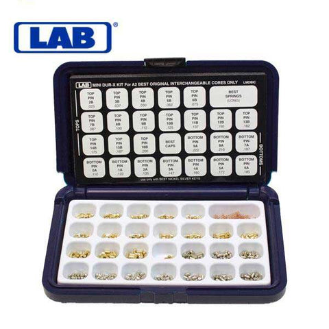 LAB - LMDBIC - Mini DUR-X - BEST A2 ICore Rekeying Pin Kit - UHS Hardware