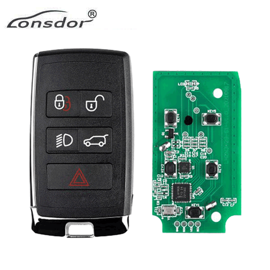 2018-2021 Jaguar Land Rover / Can be Modified / RKE and PKE Functions / 315MHz & 433MHz / Smart Key for Lonsdor K518USA & KH100+ (PREORDER) - UHS Hardware