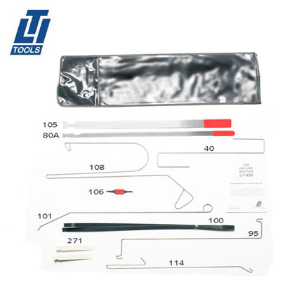 LTI Tools - LTI-450 - Deluxe Master Automotive Lock Out Kit - 11 Pieces - UHS Hardware