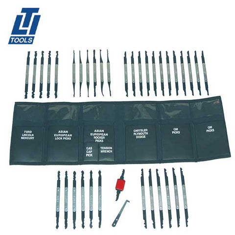 LTI Tools - LTI-620 - Grand Master Lock Pick Set - 35 Pieces - UHS Hardware