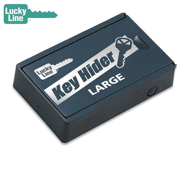 LuckyLine - 91001 - Large Magnetic Key Hider - Black - 1 Pack - UHS Hardware