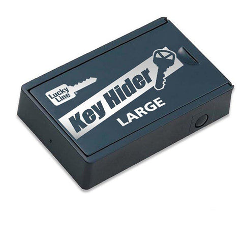 LuckyLine - 91001 - Large Magnetic Key Hider - Black - 1 Pack - UHS Hardware