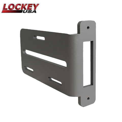 Lockey - SB2900 - Strike Bracket for 2900, 2950 - Silver Powder Coated - UHS Hardware
