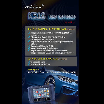 Lonsdor K518USA Key Programmer - New USA Version - UHS Hardware