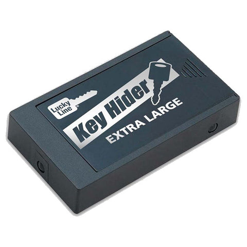 LuckyLine - 91200 - Extra Large Magnetic Key Hider - Black - 6 Pack - UHS Hardware