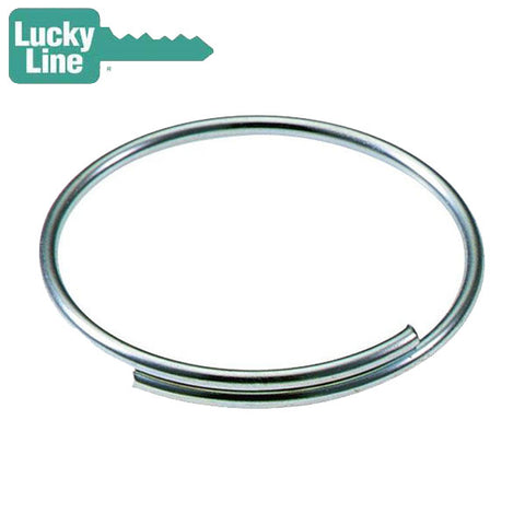 Lucky Line Zinc-Plated Steel Zinc-Plated 1 In. Key Ring 75900, 1