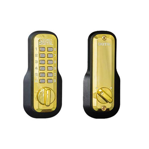 Pushbutton Deadbolt Lockey - M210 - Mechanical Pushbutton Deadbolt Keyless Lock for Sale ...