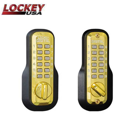Lockey - M210 - DC - EZ - Mechanical Keyless Double Combination Deadbolt Lock - UHS Hardware
