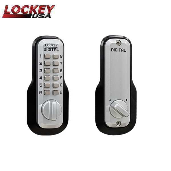 Lockey - M210 - Mechanical Pushbutton Deadbolt Keyless Lock - UHS Hardware