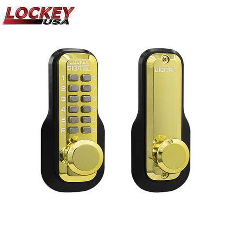 Lockey - M230 - Mechanical Keyless Deadlocking Spring Latch - UHS Hardware