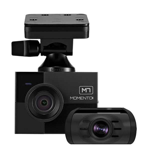 Firstech - Momento - M7 1440p 3-Channel 2K QHD Dual Dash Camera - Touchscreen - UHS Hardware