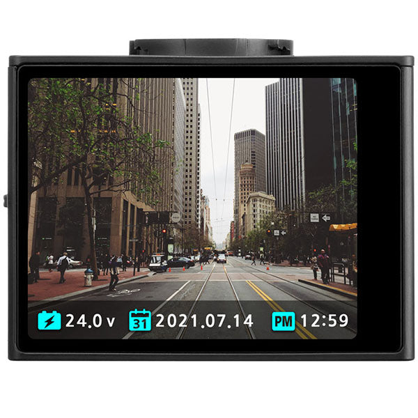 Firstech - Momento - M7 1440p 3-Channel 2K QHD Dual Dash Camera - Touchscreen - UHS Hardware