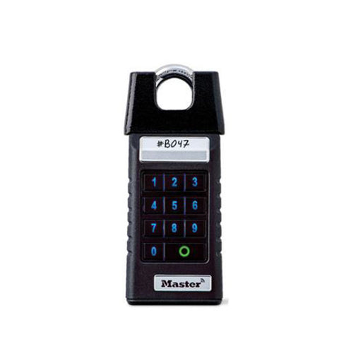 Master Lock - 6400SHENT - ProSeries - Shrouded Shackle Padlock - Bluetooth - Outdoors - Keyless - UHS Hardware