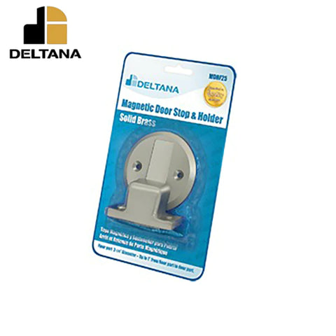 Deltana - Magnetic Door Holder Flush 2-1/2" Diameter Blister Pack - Optional Finish