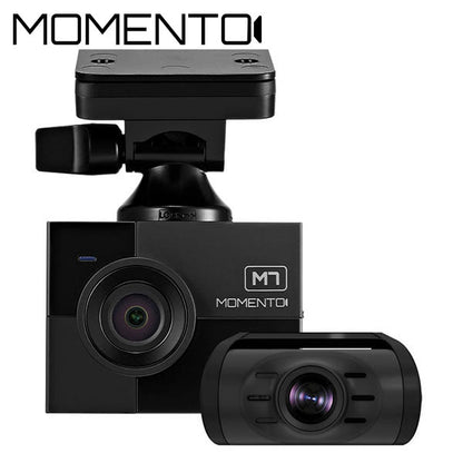 Firstech - Momento - M7 1440p 3-Channel 2K QHD Dual Dash Camera - Touchscreen - UHS Hardware