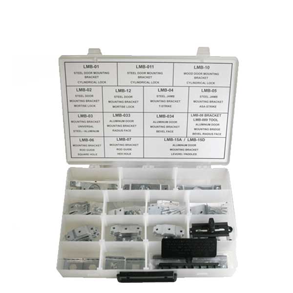 Major Mfg - LMB-100 - Lock Mounting Bracket - Assortment Pack - UHS Hardware