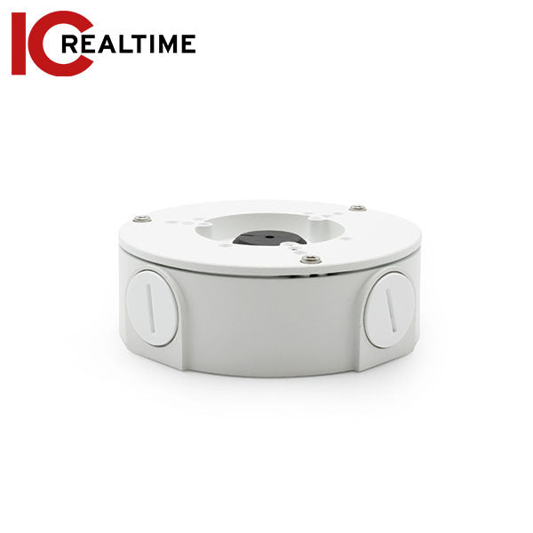IC Realtime - MNT-JUNCTION BOX 1 / Round Junction Box For Mini Domes And Round Base Bullets