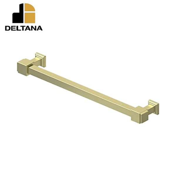 Deltana - Decorative Cabinet Pull - 7" - Manhattan - Solid Brass - Optional Finish