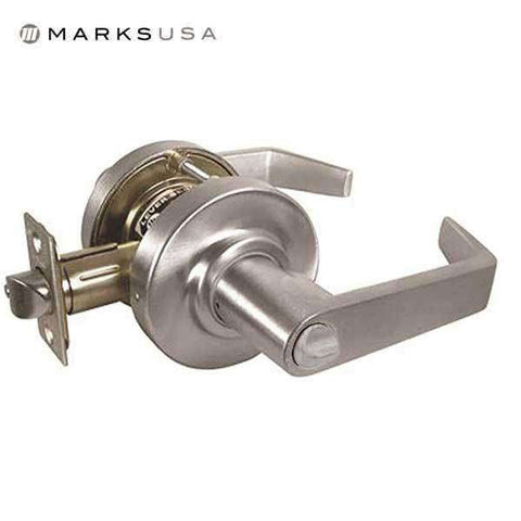 Marks USA -175L - Commercial Lever - 2 3/4" Backset - 26D - Privacy - Grade 2 - UHS Hardware
