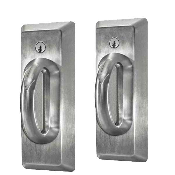 Marks USA -195BHDW- Lifesaver D-Lig Slide Behavioral Health Lockset - 32D - Satin Stainless - Institution - Grade 1 - UHS Hardware
