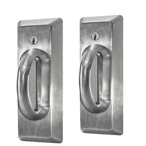 Marks USA -195BHDW- Lifesaver D-Lig Slide Behavioral Health Lockset - 32D - Satin Stainless - Institution - Grade 1 - UHS Hardware