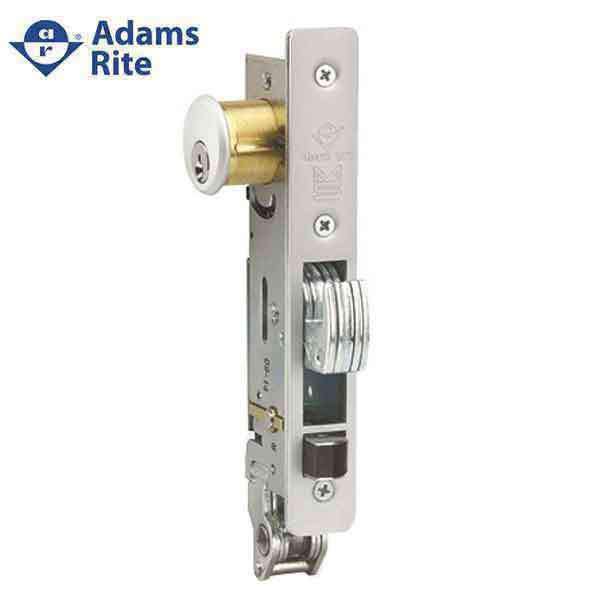 Adams Rite - MS+ Deadlock - MS1890 - 1-1/8" Backset - LH or RHR - ANSI Size - Hook Bolt & Latch - Flat Faceplate - Flat/Standard Jamb - Aluminum - Metal Door - UHS Hardware