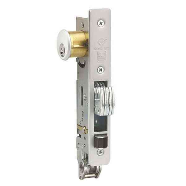 Adams Rite - MS+ Deadlock - MS1890 - 1-1/8" Backset - RH or LHR - ANSI Size - Hook Bolt & Latch - Flat Faceplate - Flat/Standard Jamb - Aluminum - Metal Door - UHS Hardware