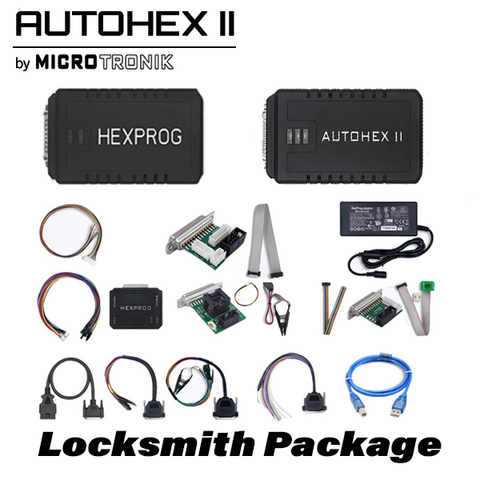 Microtronik - Autohex II BMW Locksmith Package - Key Programmer and Diagnostics