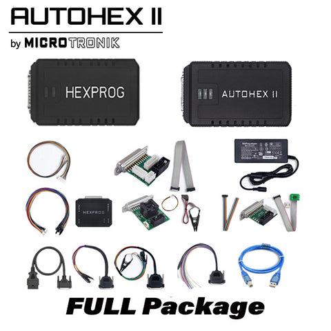 Microtronik - Autohex II BMW Full Package - Key Programmer and Diagnostics