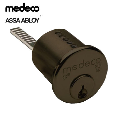 Medeco - 100400HT - M3 - High Security - 1-1/8" Rim Cylinder - 24 - Dark Bronze - DL Keyway - Grade 1 - UHS Hardware