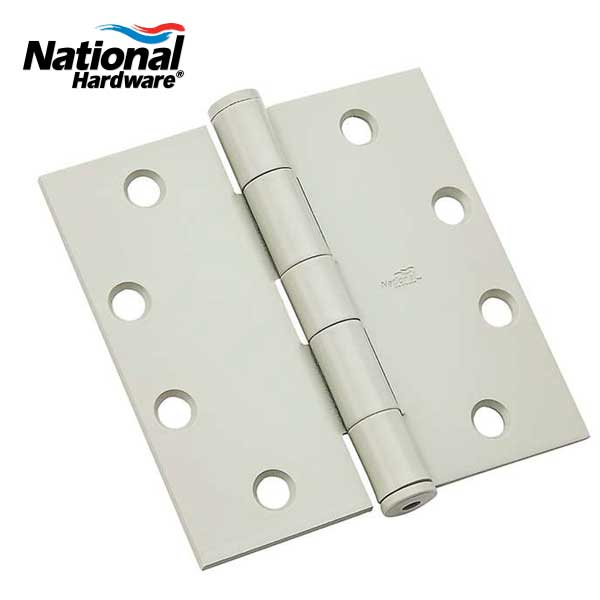 National - 179 - Standard Weight Template Hinge - 4-1/2" x 4-1/2" - Prime Coat - UHS Hardware