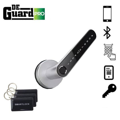 DeGuard Pro - Premium Electronic Keyless Entry Smart Code Lever - N31B - Bluetooth / Fingerprint / RFID / PIN / Wi-Fi - IP55 (Optional Finish)