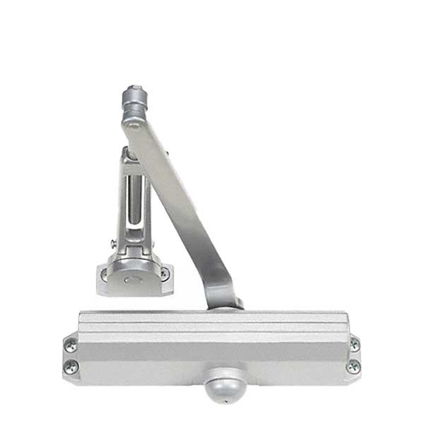Norton - 1601H - Tri-Packed Manual Door Closer - Hold Open - Adjustable Arm - Size 3-6 - Satin Aluminum - Grade 1 - UHS Hardware