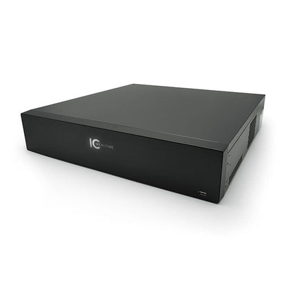 IC Realtime - NVR-EL32-2U12MP1 / 32Ch Rack-Mount NVR / 80TB Max (Starting At 8TB HDD) / 2xRJ45 / 12MP IP Support / 384Mbps Bandwidth / TAA Complliant
