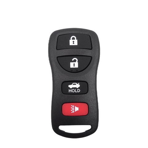 KEYDIY - Nissan Style - 4-Button Universal Keyless Entry Remote - Black  (KD-B36-4) - UHS Hardware