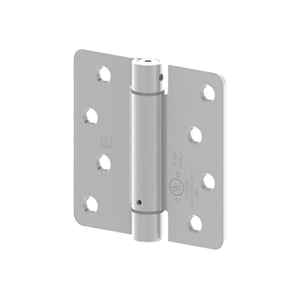 Hager - 1751 - Round Corner 1/4" Radius - Spring Hinge with Fasteners - Optional Size - Optional Finish